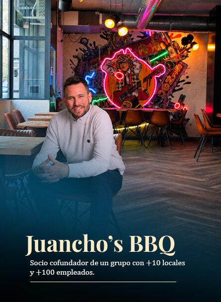 Juancho’s BBQ · socio cofundador de un grupo con más de 10 locales y más de 100 empleados
